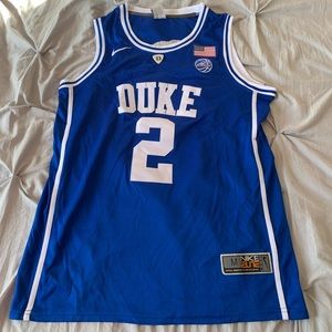 Mens Nike Cassius Stanley Duke Blue Devils Stitched Away jersey